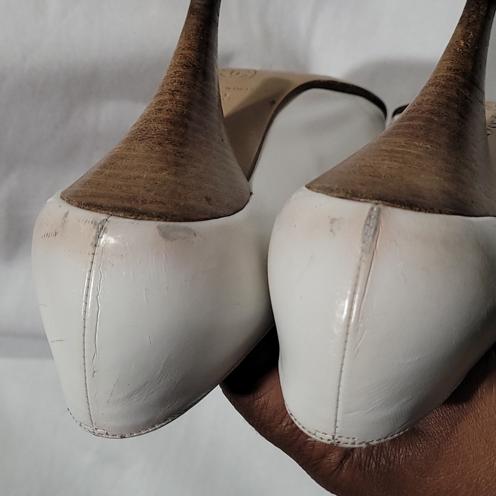Chanel heel shoes  sz 35c - Picture 14 of 15